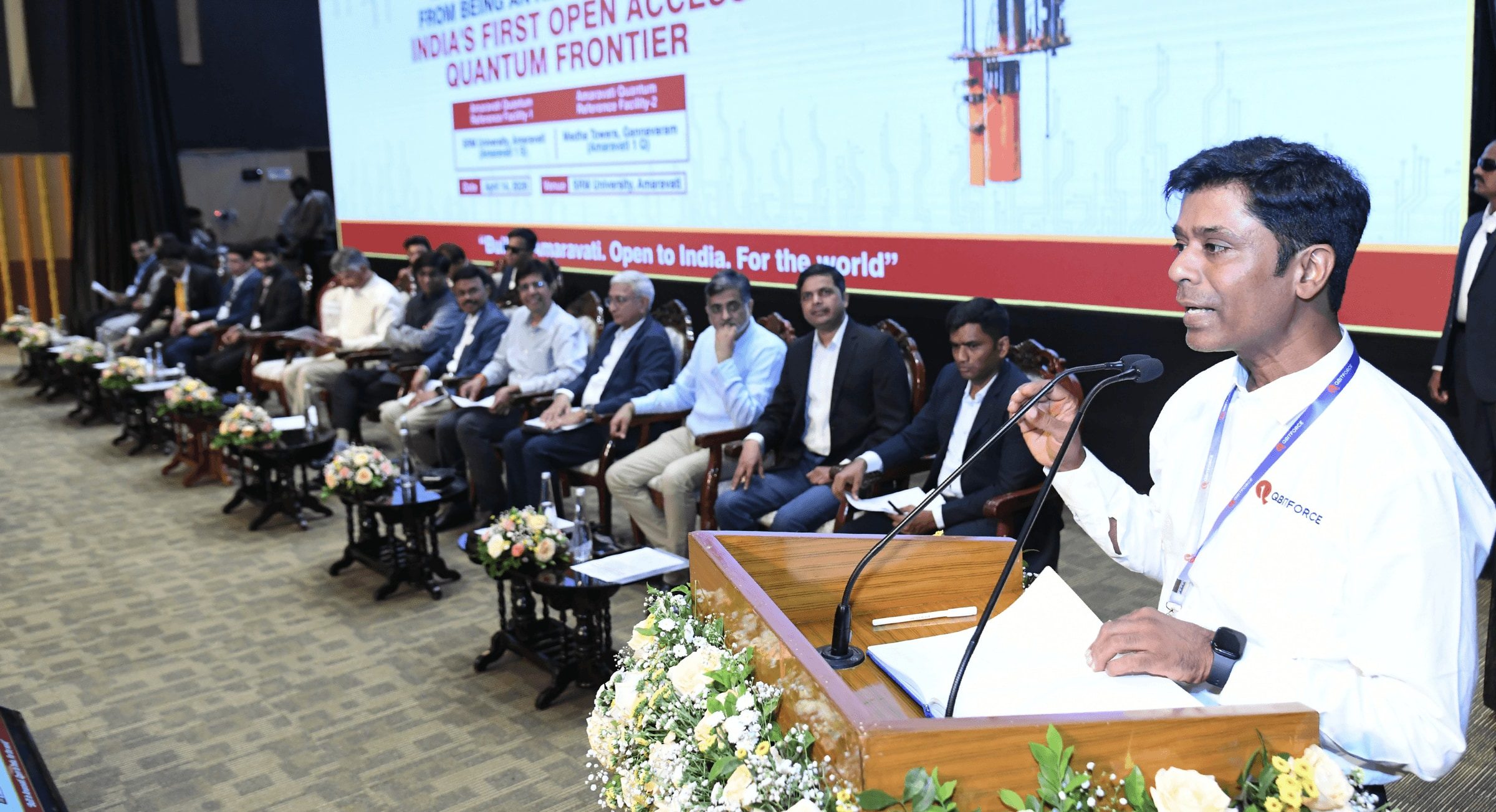 Address at the launch of the Amaravati Quantum Reference Facilities