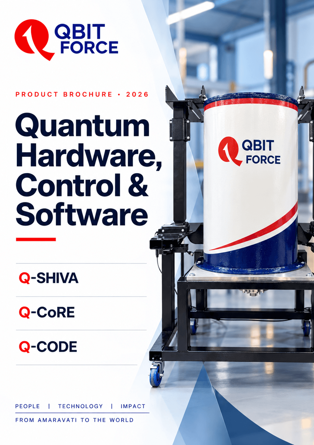 Qbit Force Product Brochure 2026 cover